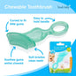 Brush Baby Teal Color New Chewable Toothbrush || 4months to 12months