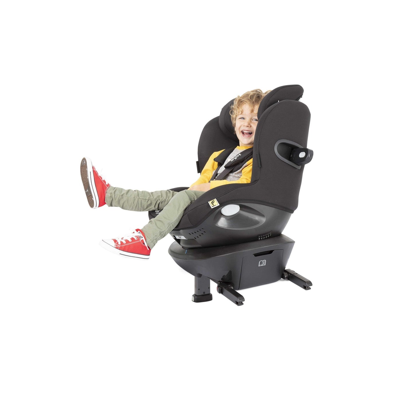 Joie I-Spin Safe Baby Seat Coal Birth to 48 Months Open Box
