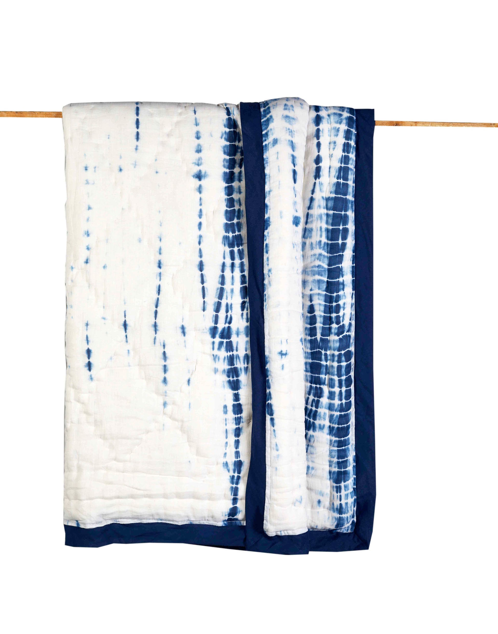 Malabar Baby Kyoto Blue Baby Quilt