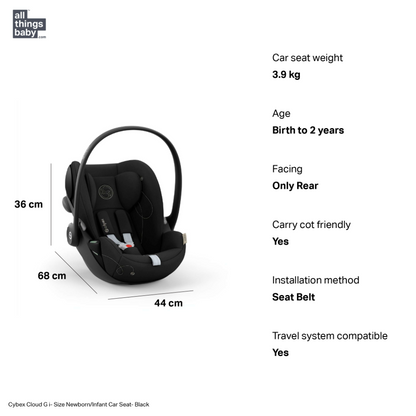 Cybex Cloud G Car Seat - Lava Grey