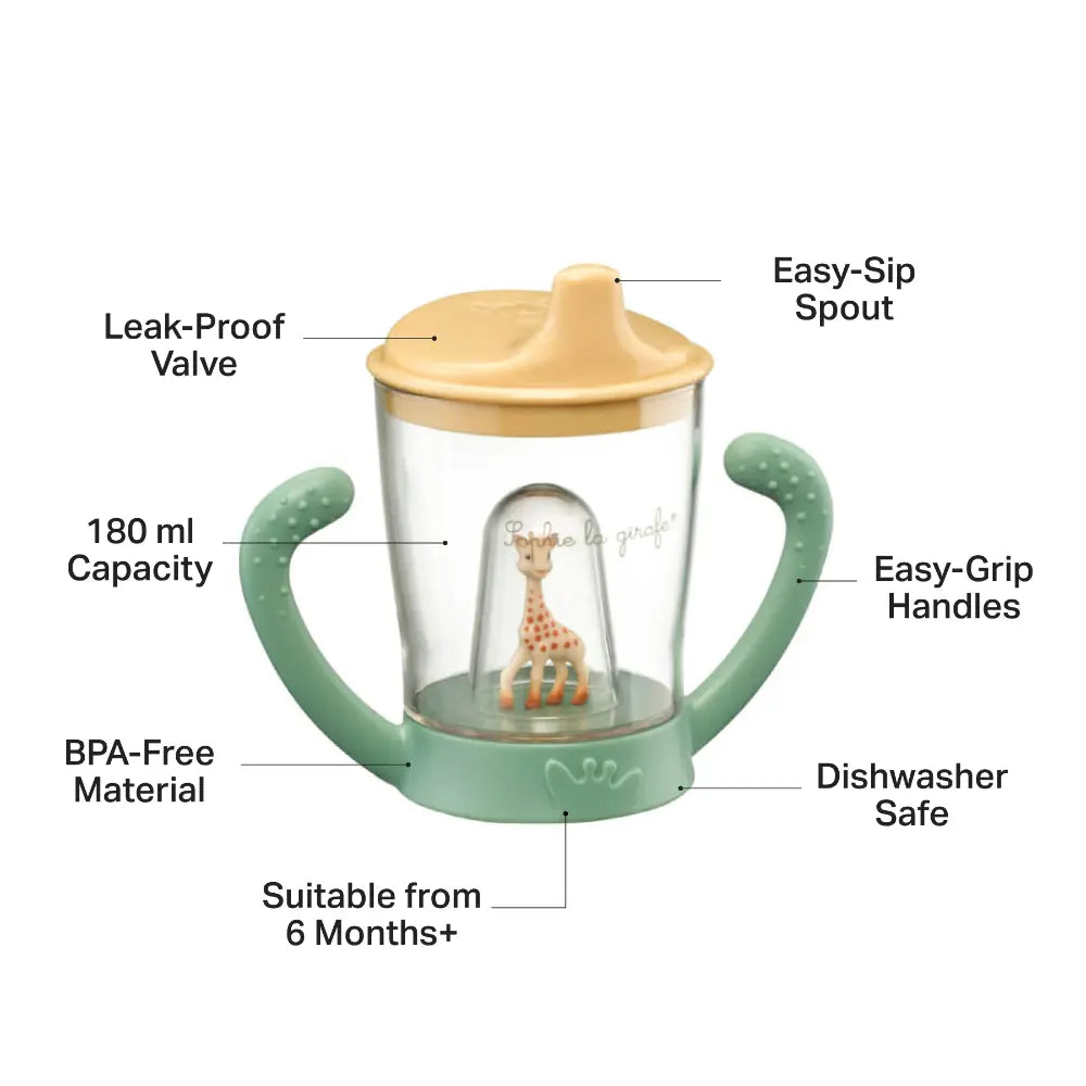 Sophie la Girafe Non-Spill Cup - White