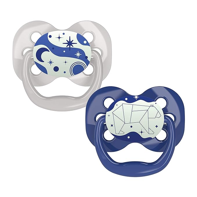 Dr. Brown's Advantage Pacifiers Stage 1 Pack of 2 (Birth to 6 Months)