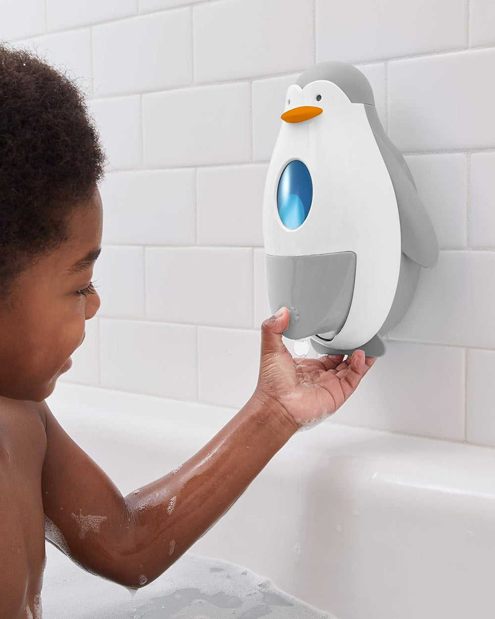 Skip Hop Soapster Soap and Disinfectant Dispenser Penguin