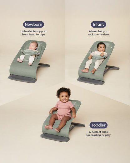 Ergobaby Evolve Bouncer Mesh - Light Grey
