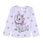 Disney Marie Full Sleeve T-Shirt AOP Polka Dot Printed With Back Keyhole