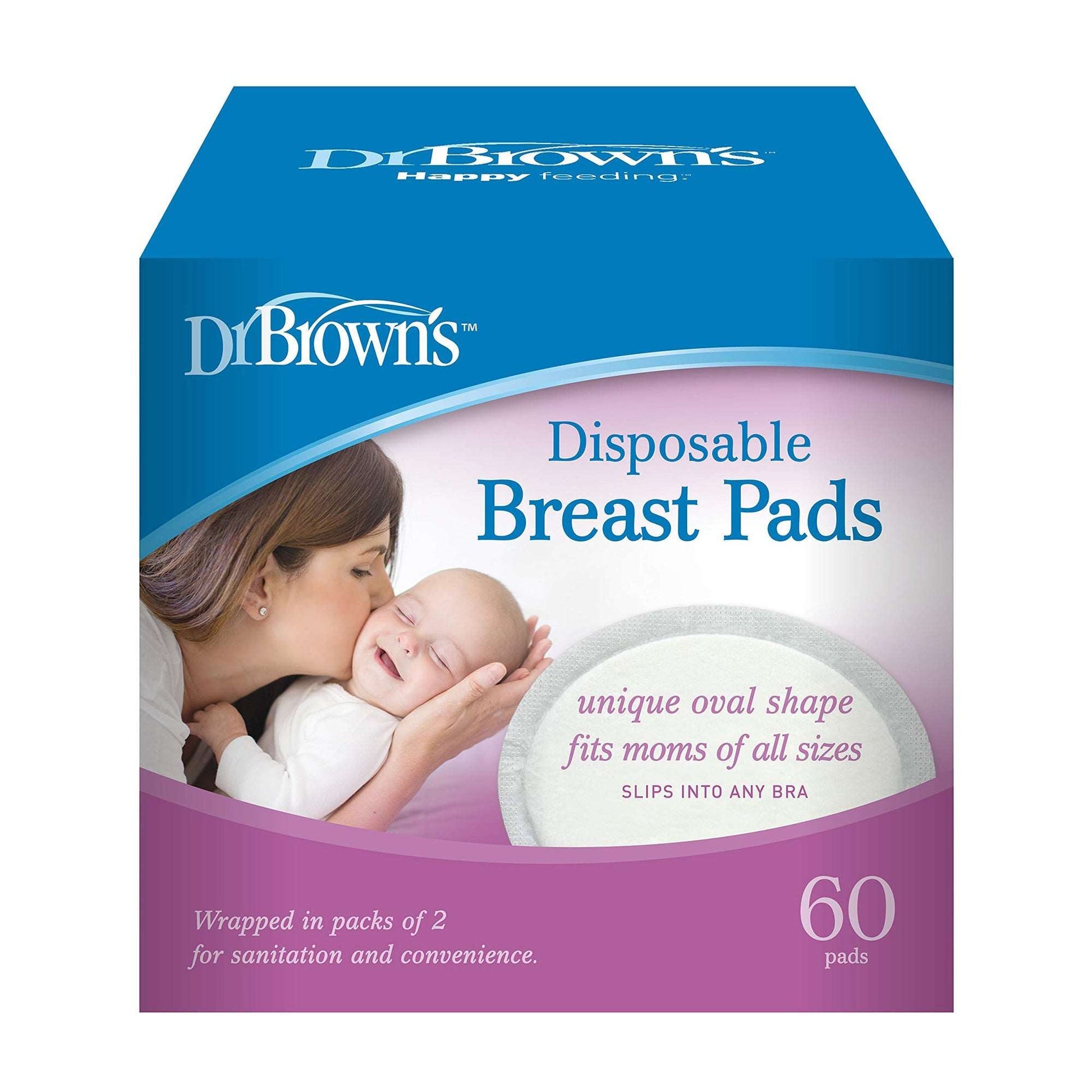 Dr.Brown's Disposable Breast Pads | 60-Count