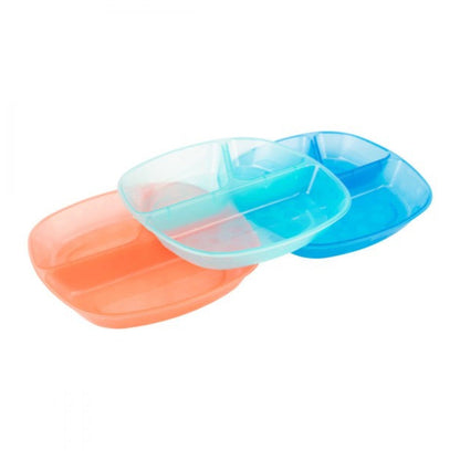 Dr.Brown's Divided Plates 3-pack