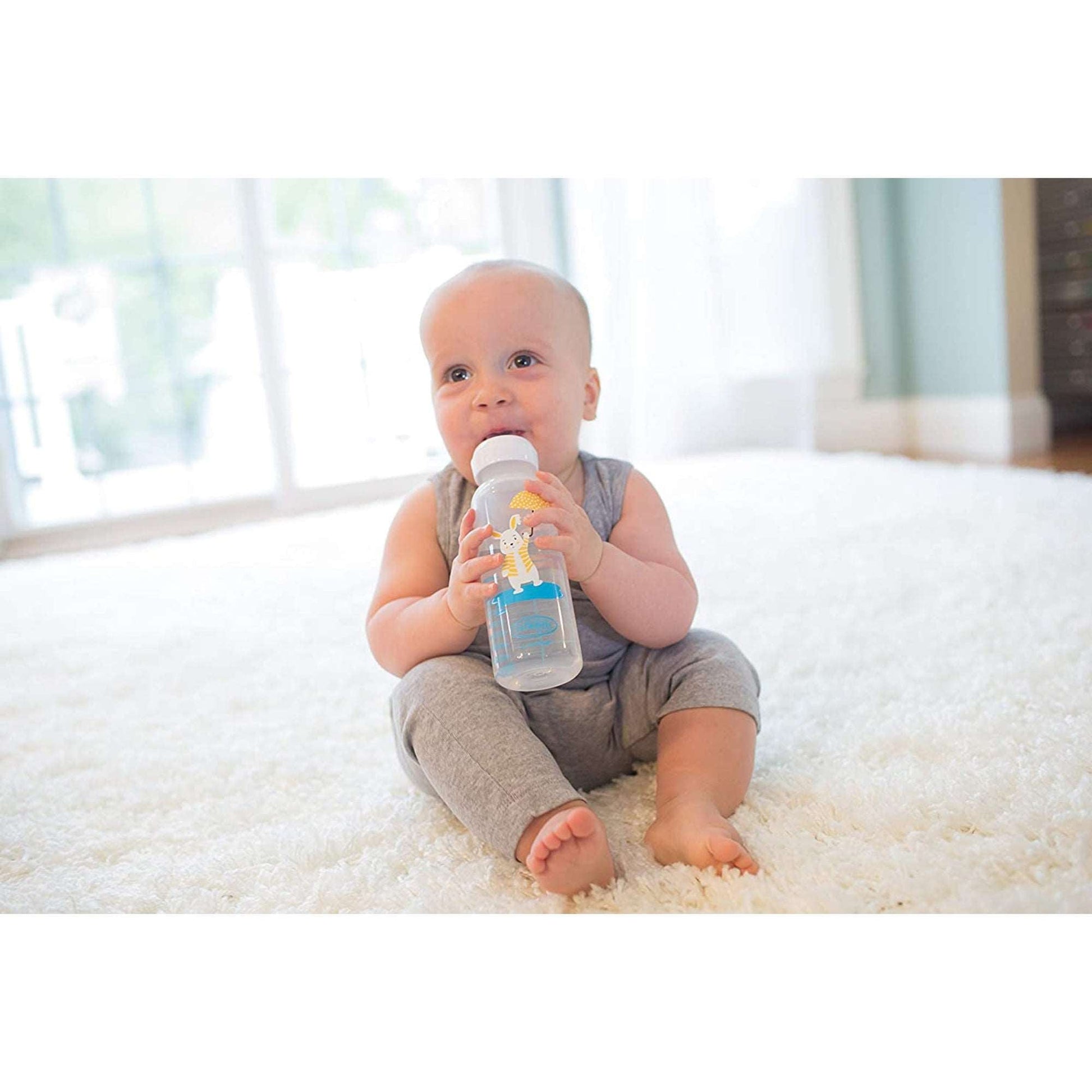 Dr.Brown's Narrow Sippy Spout Bottle || Fashion-Bunny || 6months to 24months