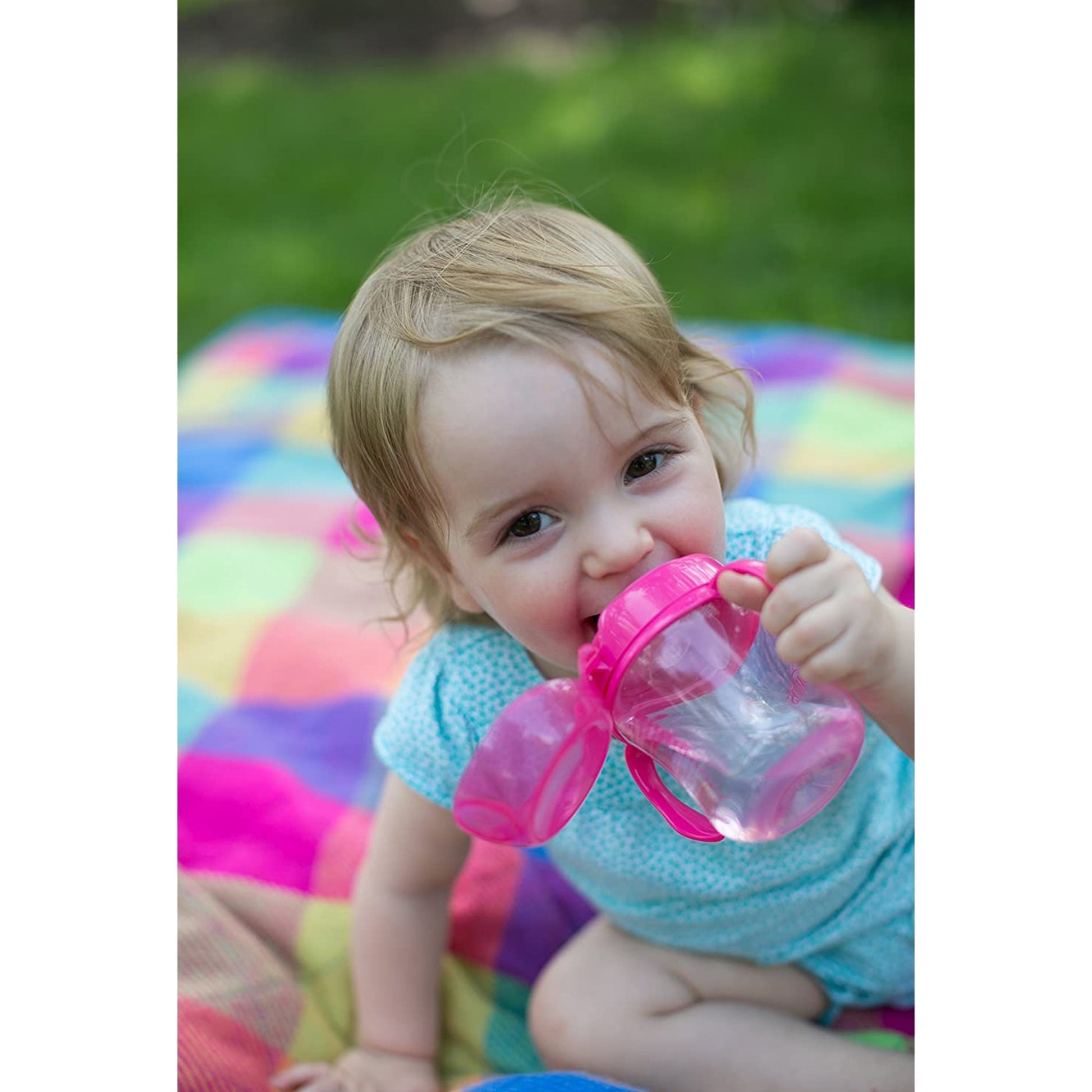 Dr.Brown's Pink Soft-Spout Transition Cup || Used for 6months to 12months