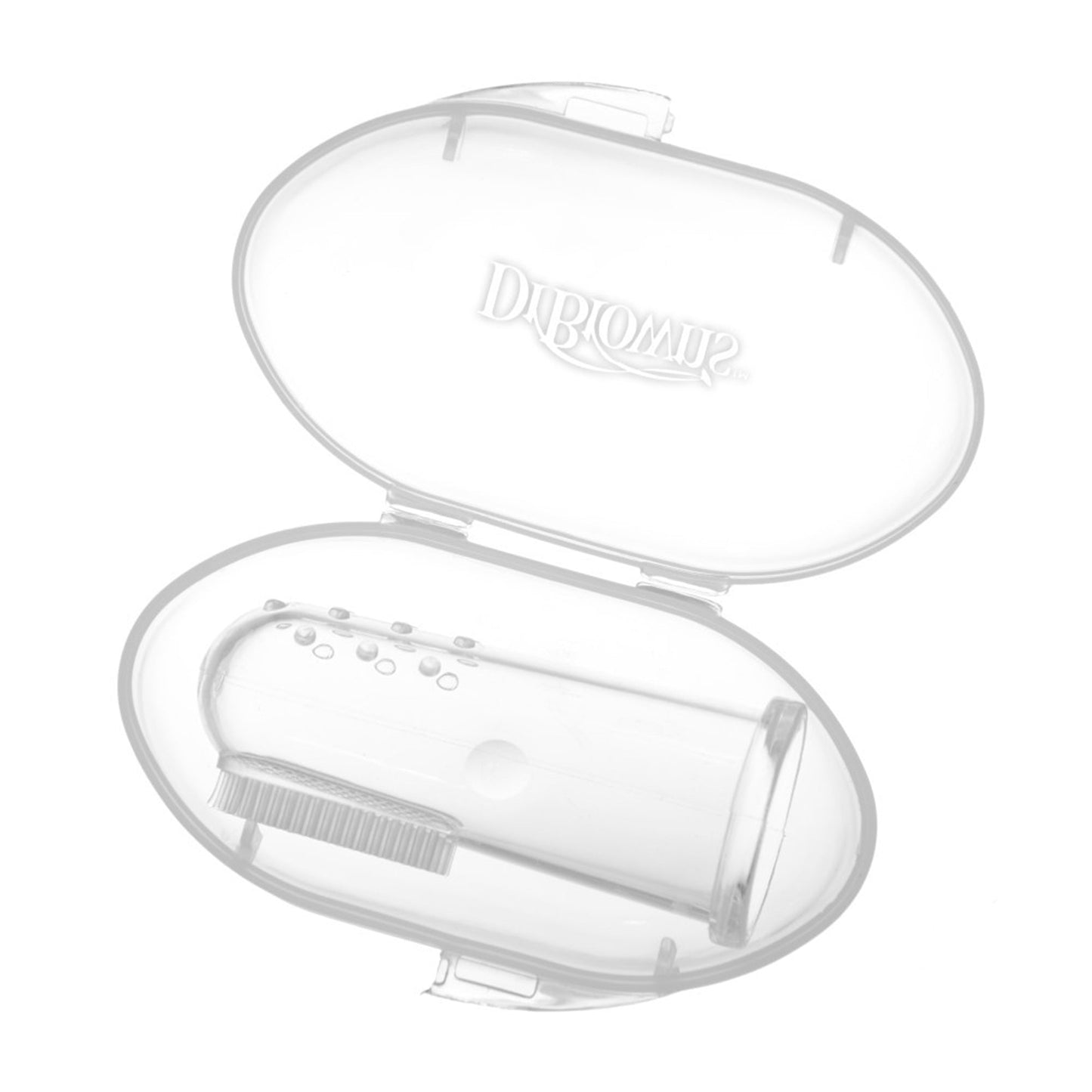 Dr.Brown's Silicone Finger Toothbrush with case || Used for 3months to 12months