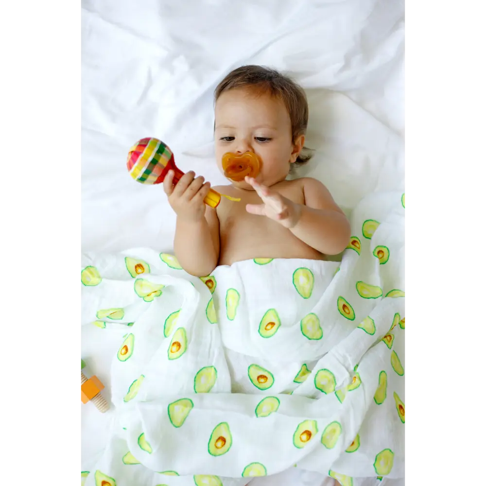 Malabar Baby Organic Swaddle - Leaf