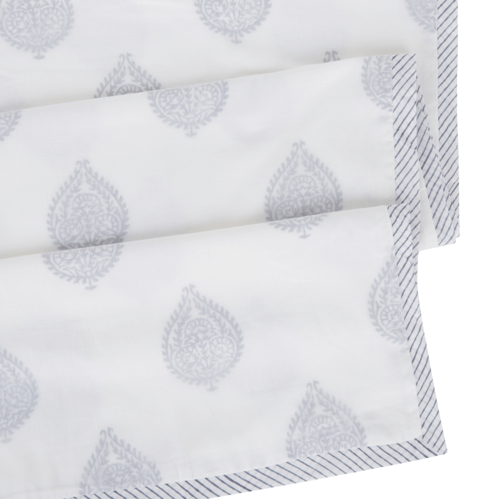 Malabar Baby Fort Blue Cotton Dohar