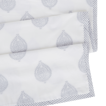 Malabar Baby Fort Blue Cotton Dohar