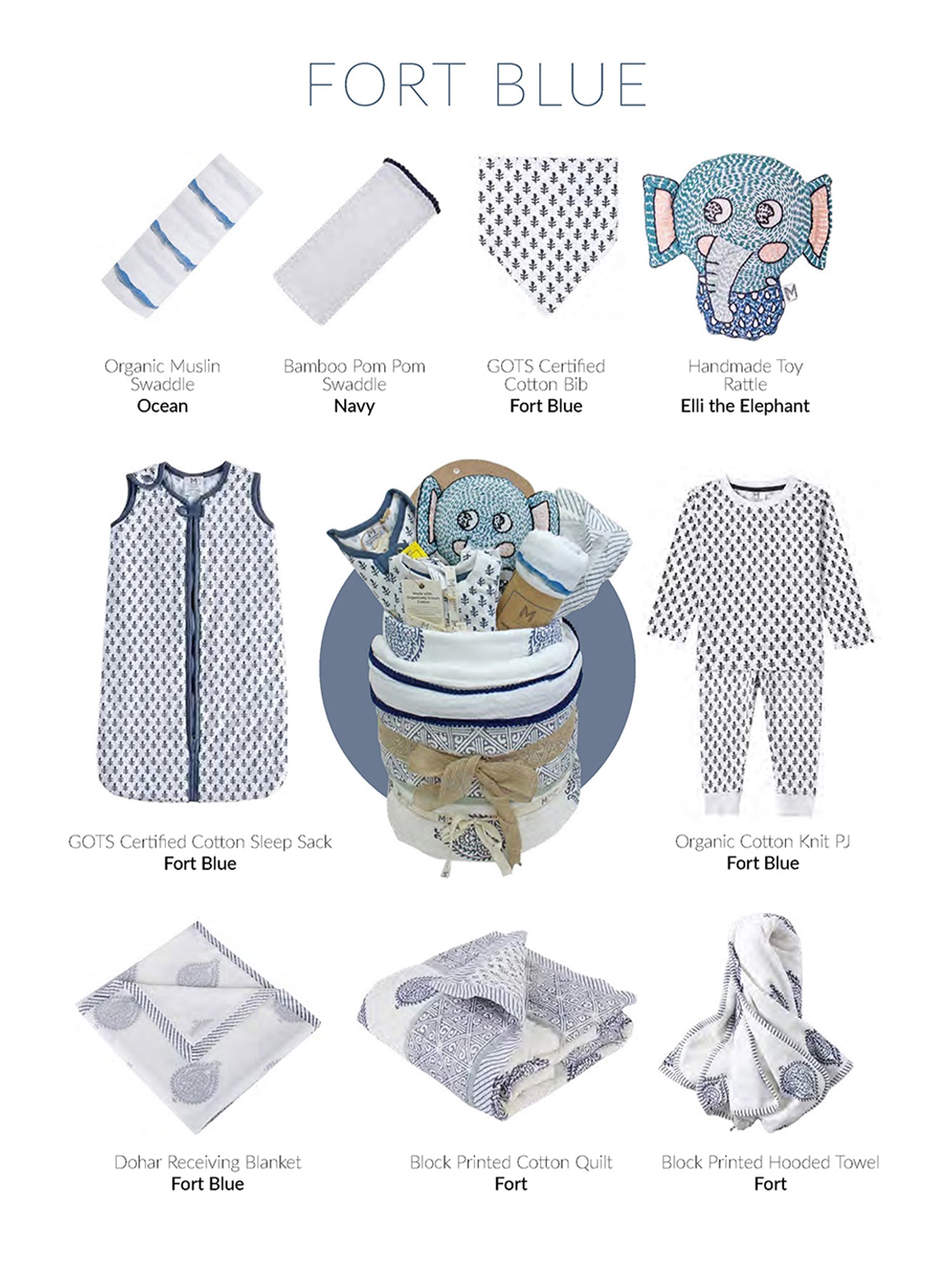 Malabar Baby Luxe Joy - New Baby Gift Hamper