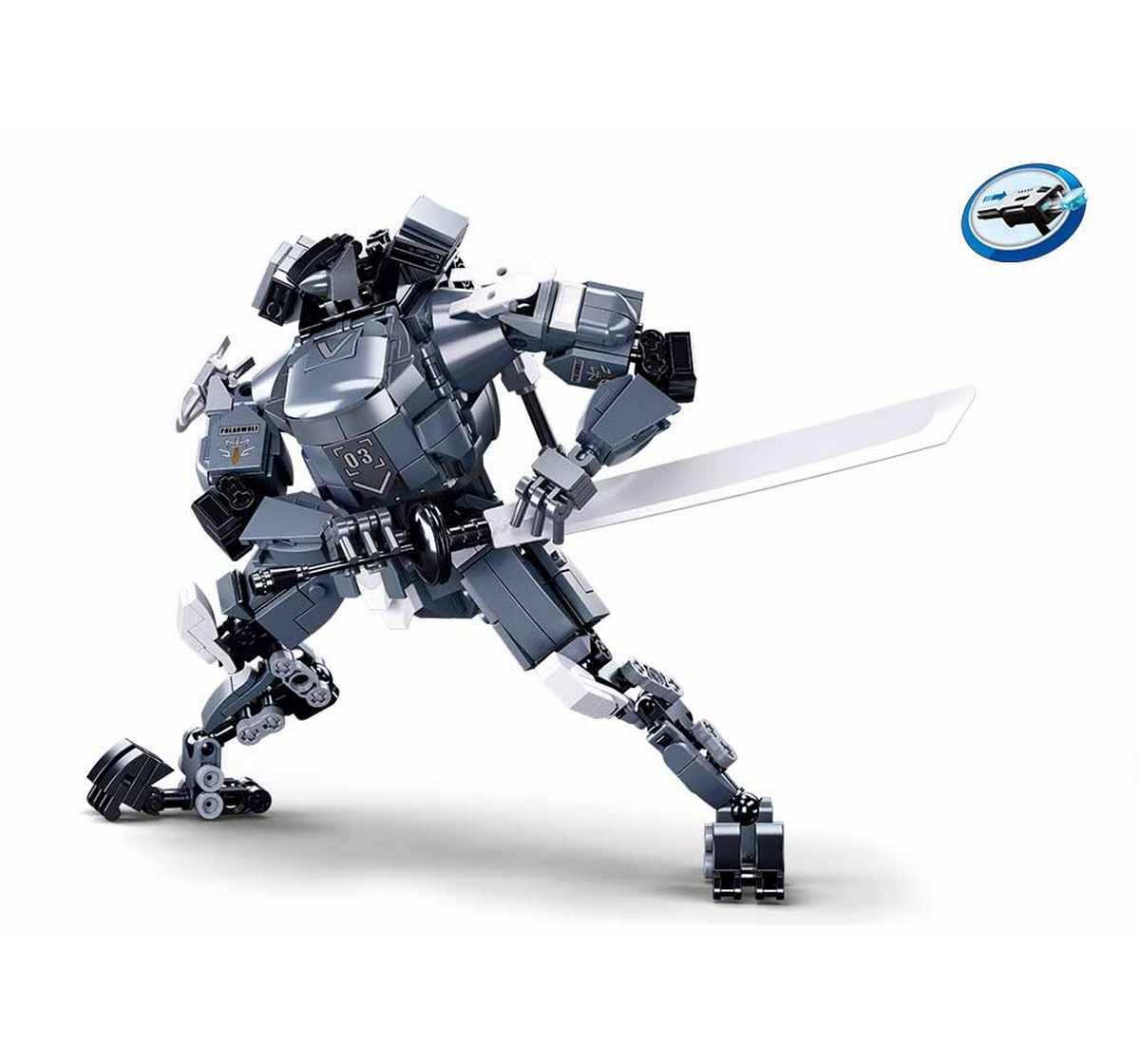 Playzu Building Block Toy Show Your Blade (6 Years+) Multicolor