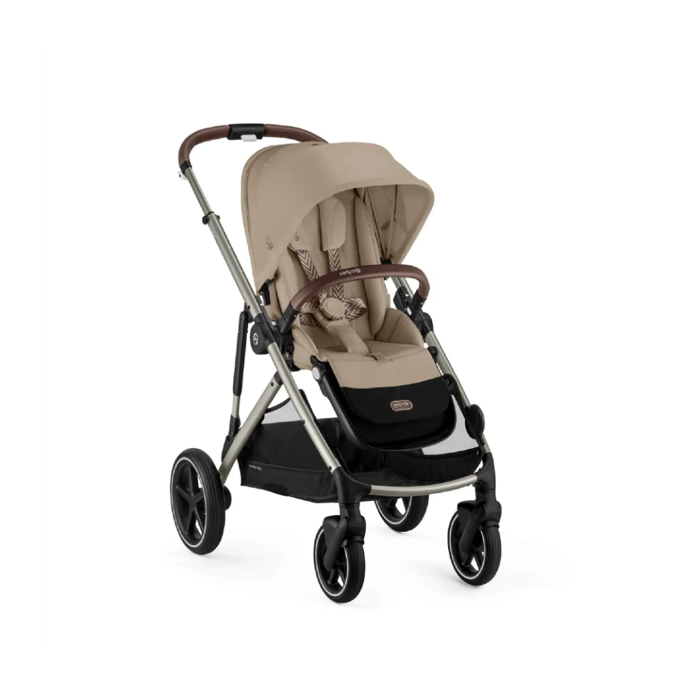 Cybex Gazelle S Stroller - Moon Black Black Frame