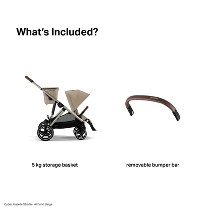 Cybex Gazelle S Stroller - Stormy Blue