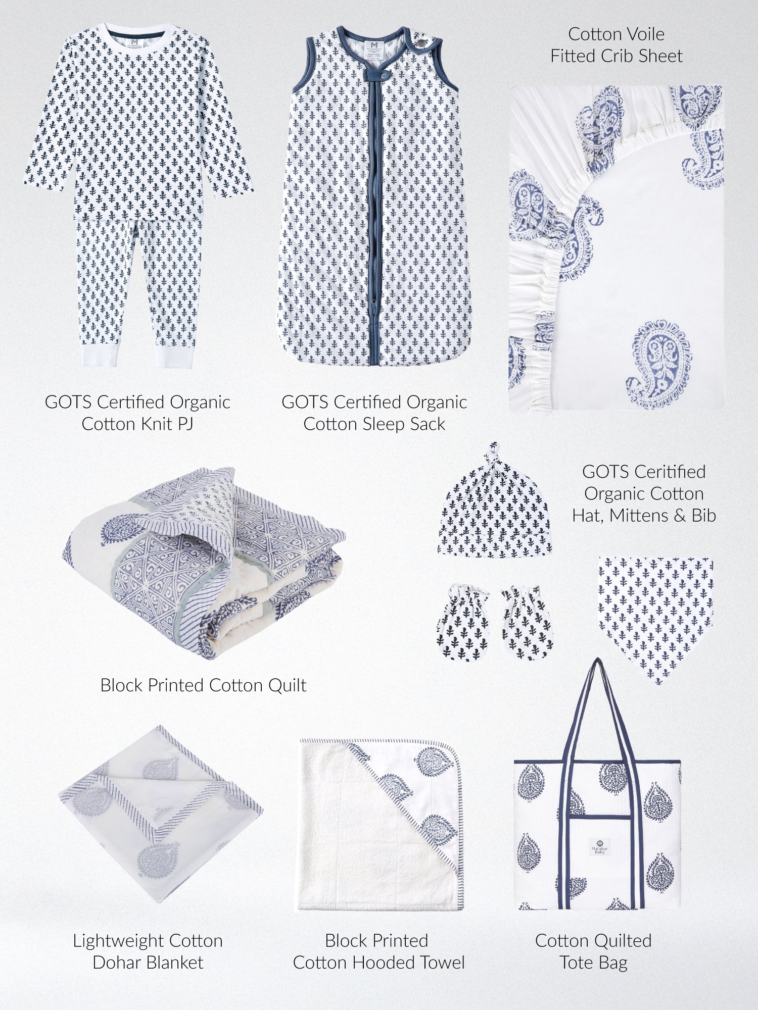 Malabar Baby Welcome Home Baby Gift Set