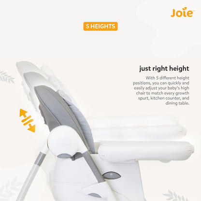 Joie High Chair Multiply 6in1 (6 to 72 Months) Open Box
