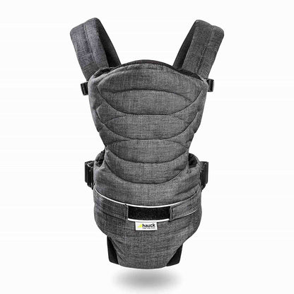 Hauck 2 Way Carrier Baby Carrier Melange Charcoal Birth+ to 9M