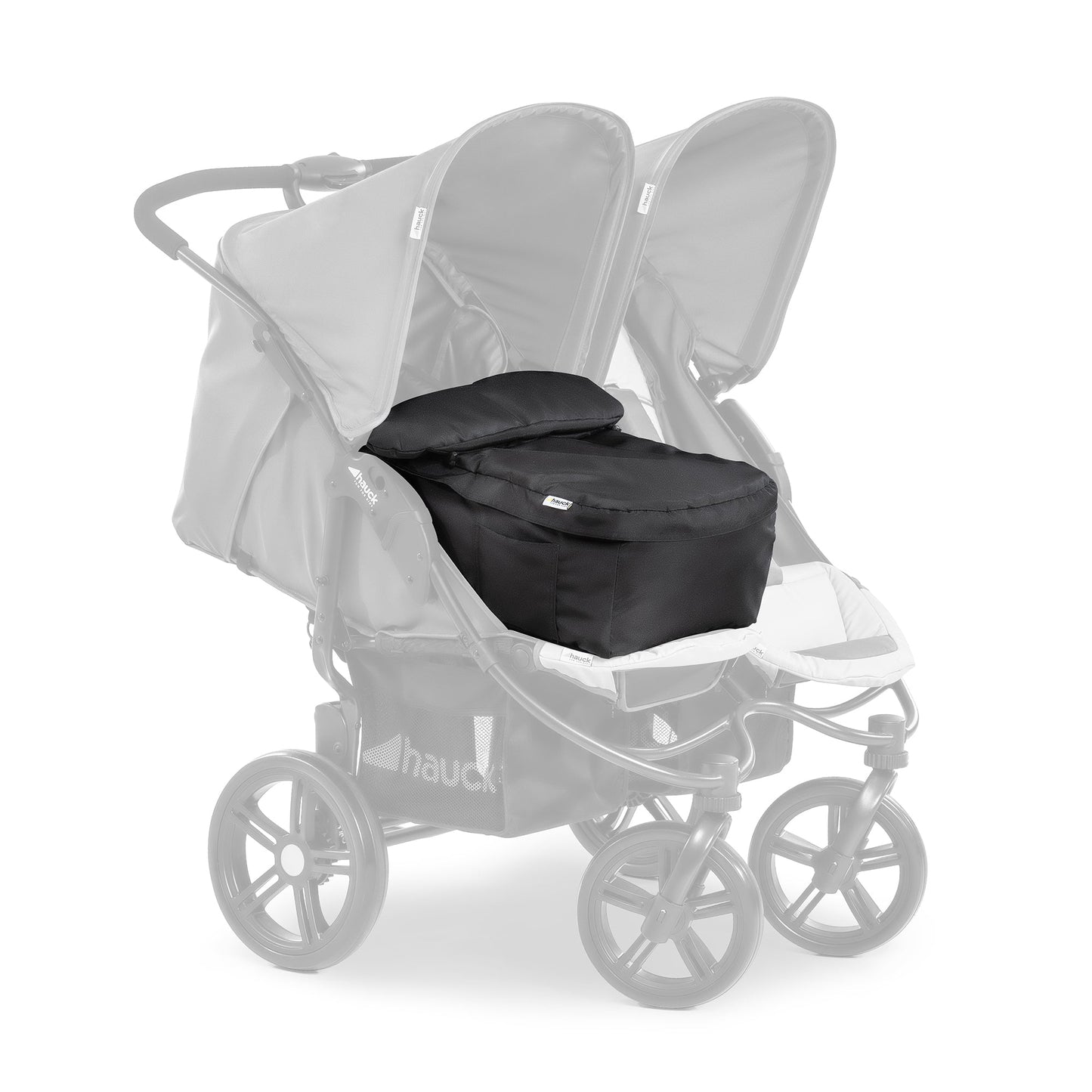 Hauck 2 in1 Carrycot Fashion-Black Birth+ to 9months