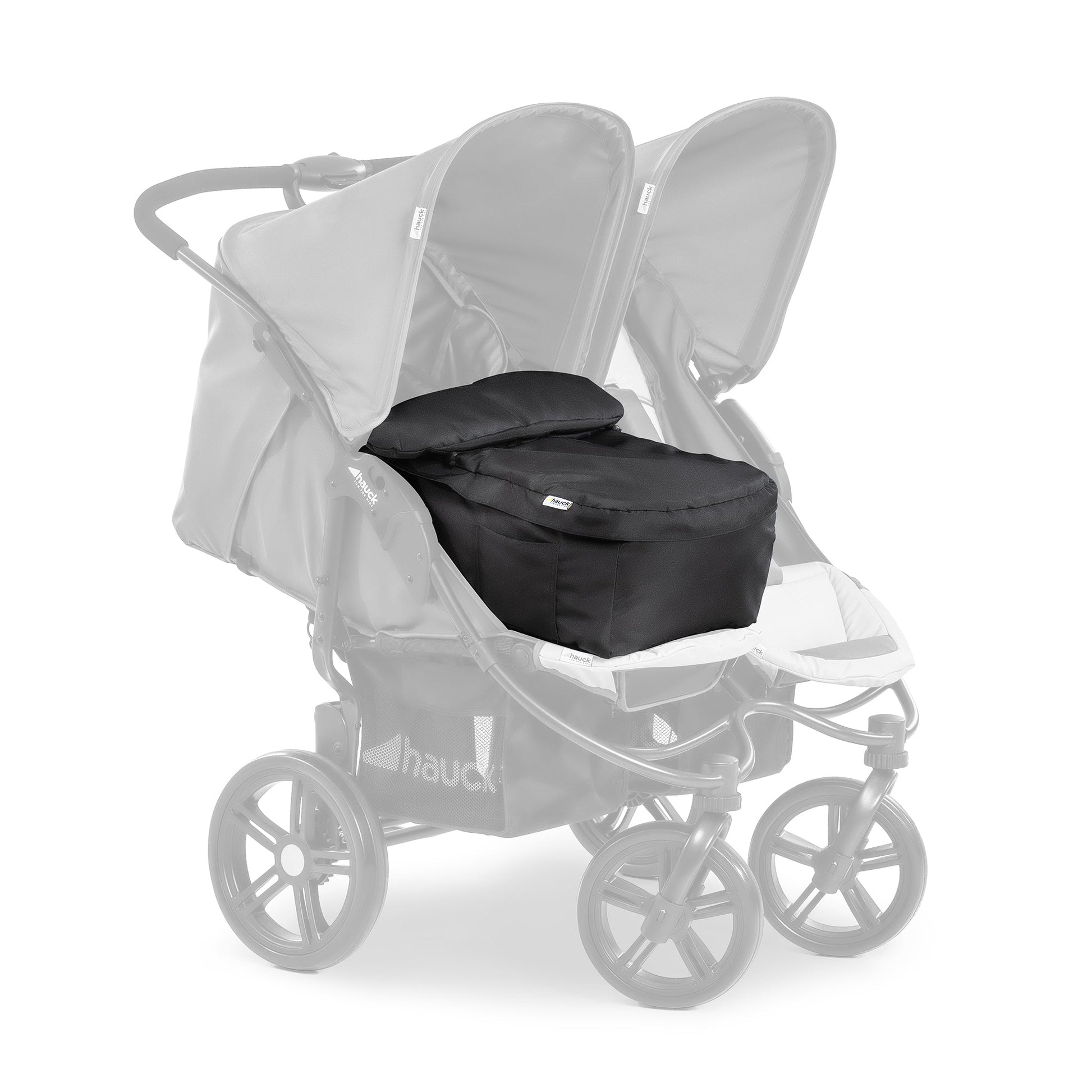 Hauck 2 in1 Carrycot Fashion-Black Birth+ to 9months