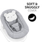 Hauck Alpha Bouncer 2in1 Rocker & Bouncer Light Grey Birth+ to 6 months