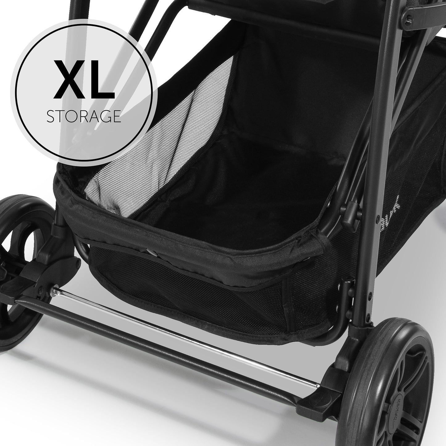 Hauck Grey Color Rapid 4 Stroller Birth+ to 48months