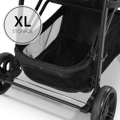 Hauck Grey Color Rapid 4 Stroller Birth+ to 48months