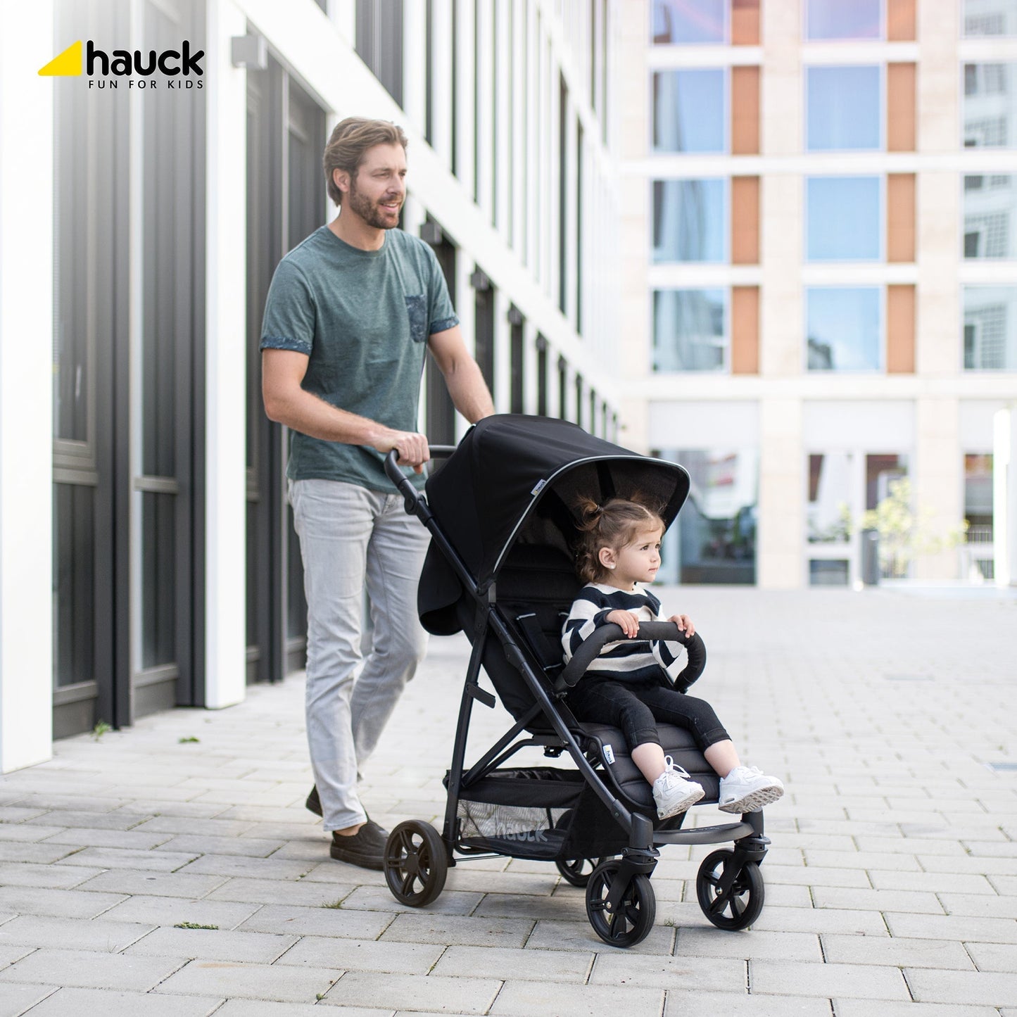 Hauck Grey Color Rapid 4 Stroller Birth+ to 48months