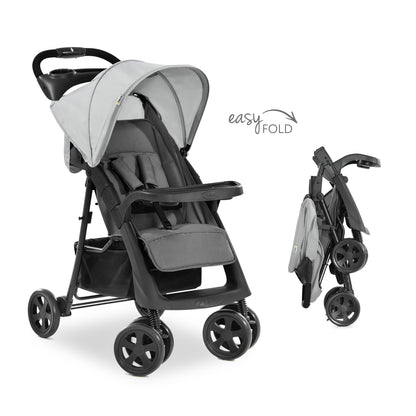 Hauck Grey Shopper Neo Stroller Birth+ to 48months