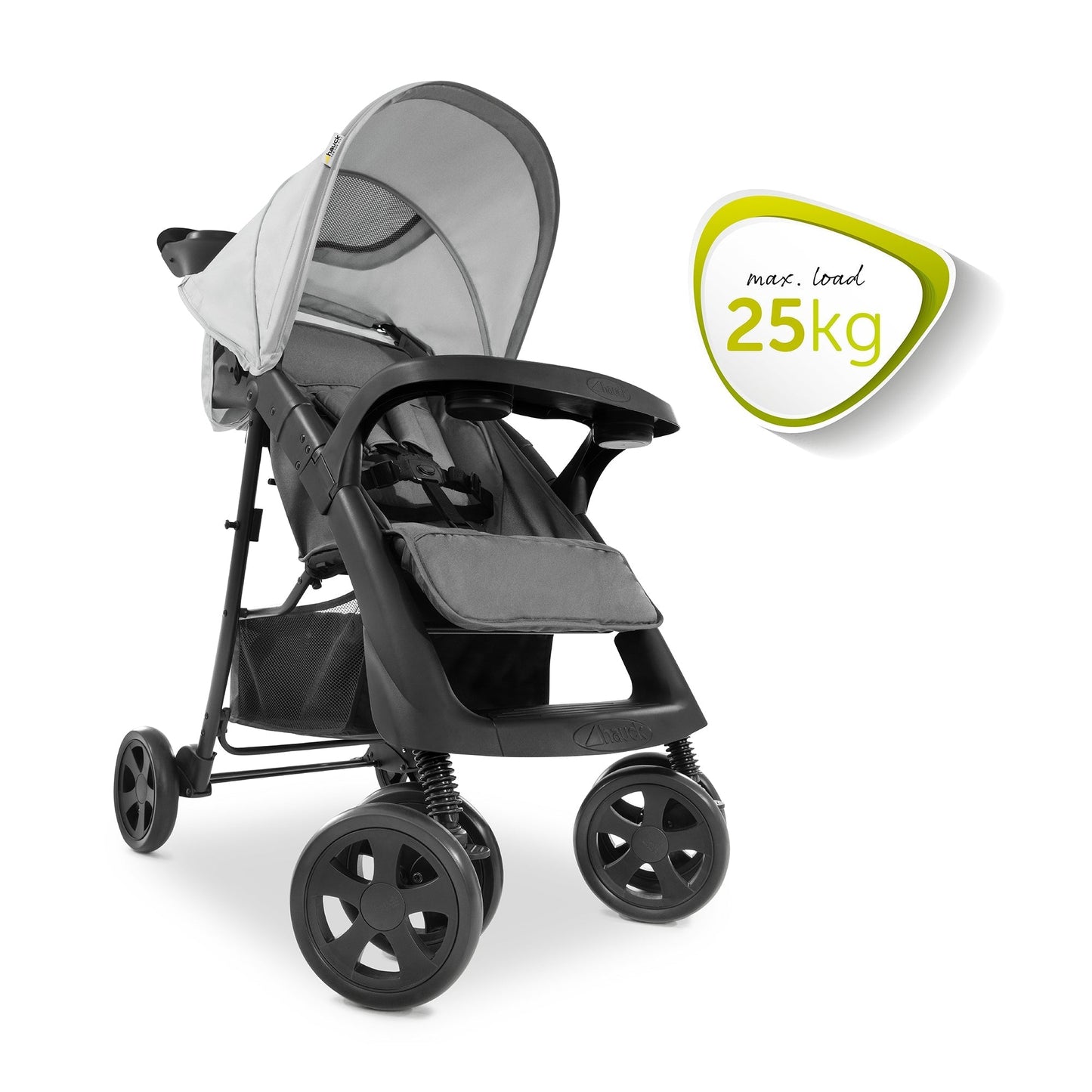 Hauck Grey Shopper Neo Stroller Birth+ to 48months