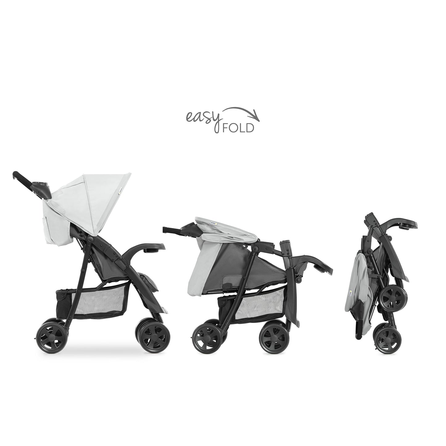 Hauck Grey Shopper Neo Stroller Birth+ to 48months