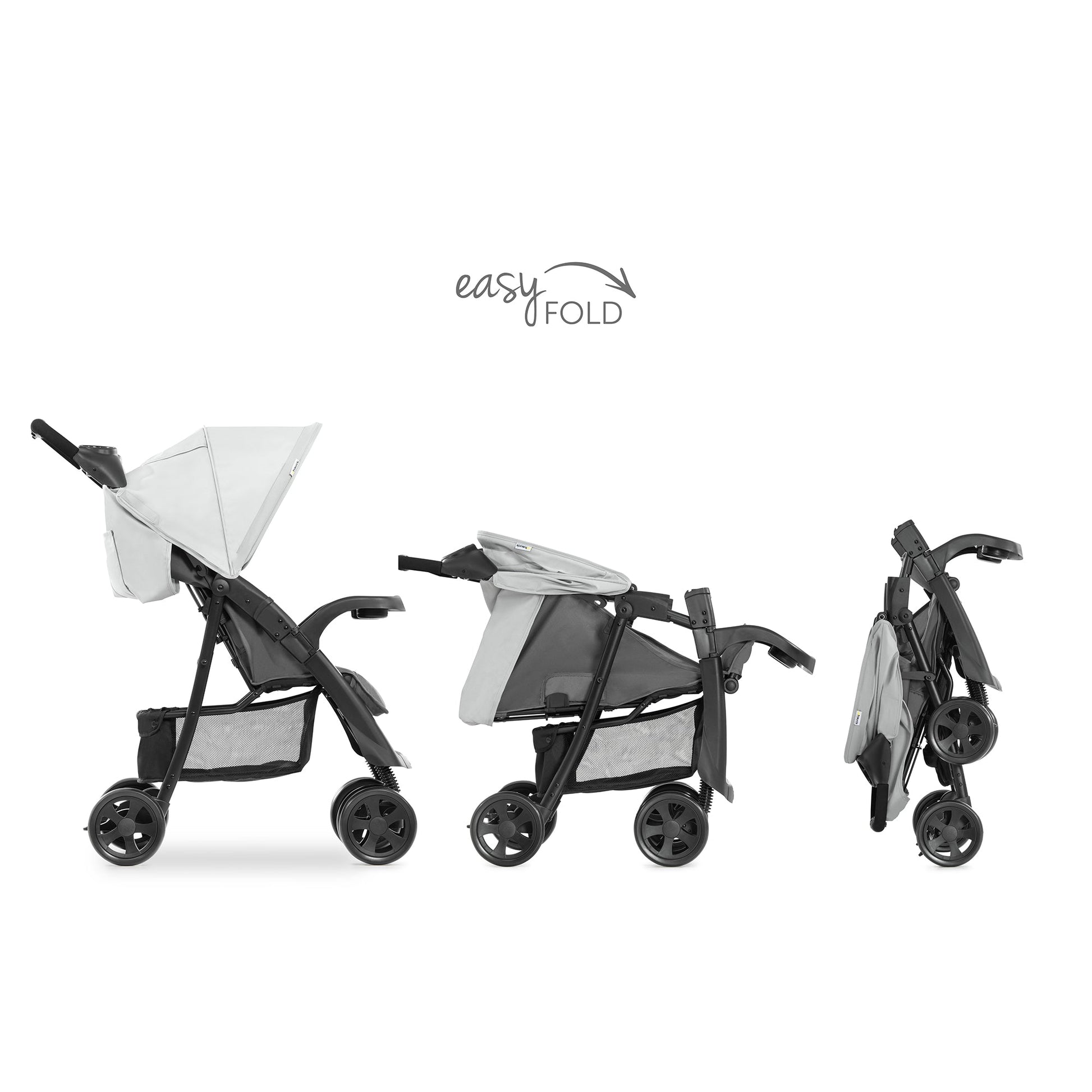 Hauck Grey Shopper Neo Stroller Birth+ to 48months