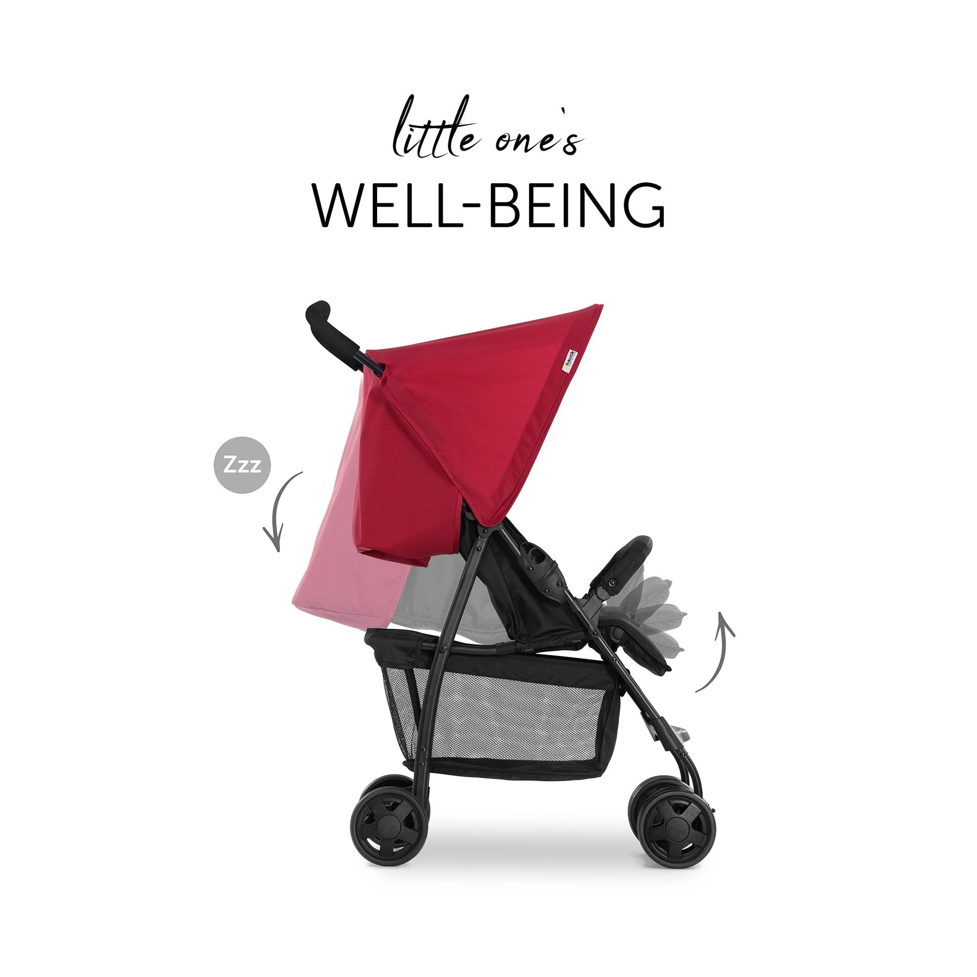 Hauck Red Color Sport Stroller Birth+ to 36months