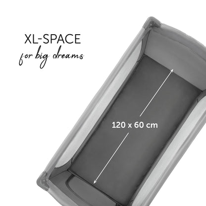 Hauck Sleep N Play Go Plus Playard Grey Birth+ to 36M