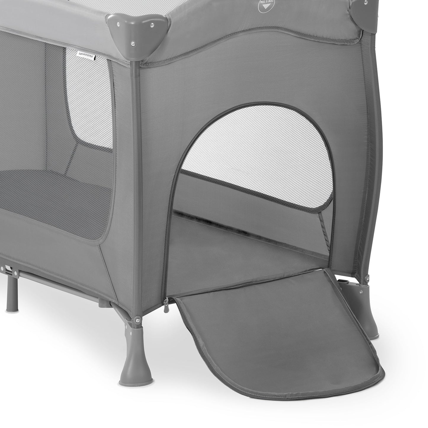 Hauck Sleep N Play Go Plus Playard Grey Birth+ to 36M