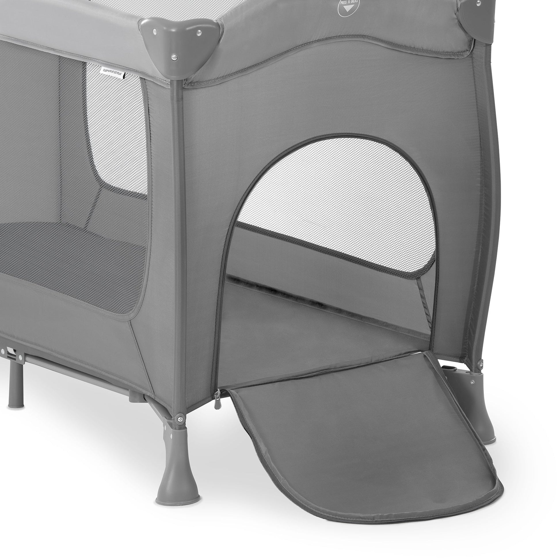 Hauck Sleep N Play Go Plus Playard Grey Birth+ to 36M
