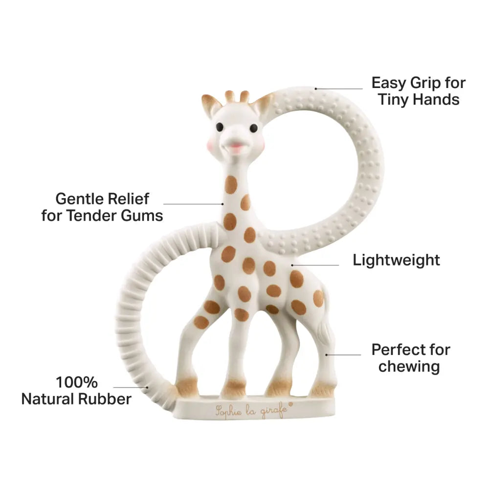 Sophie la Girafe So'pure Teething Ring - Soft