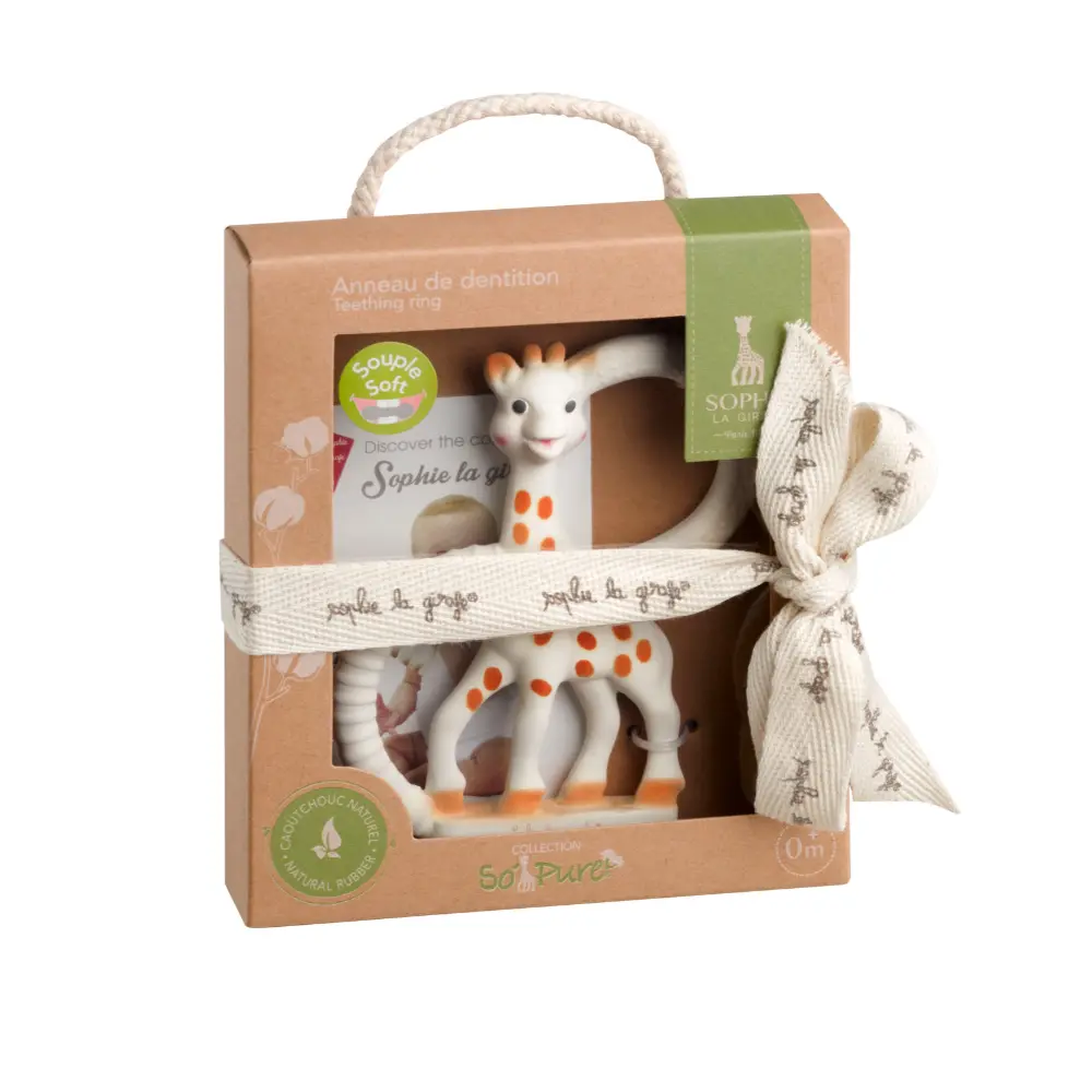Sophie la Girafe So'pure Teething Ring - Soft