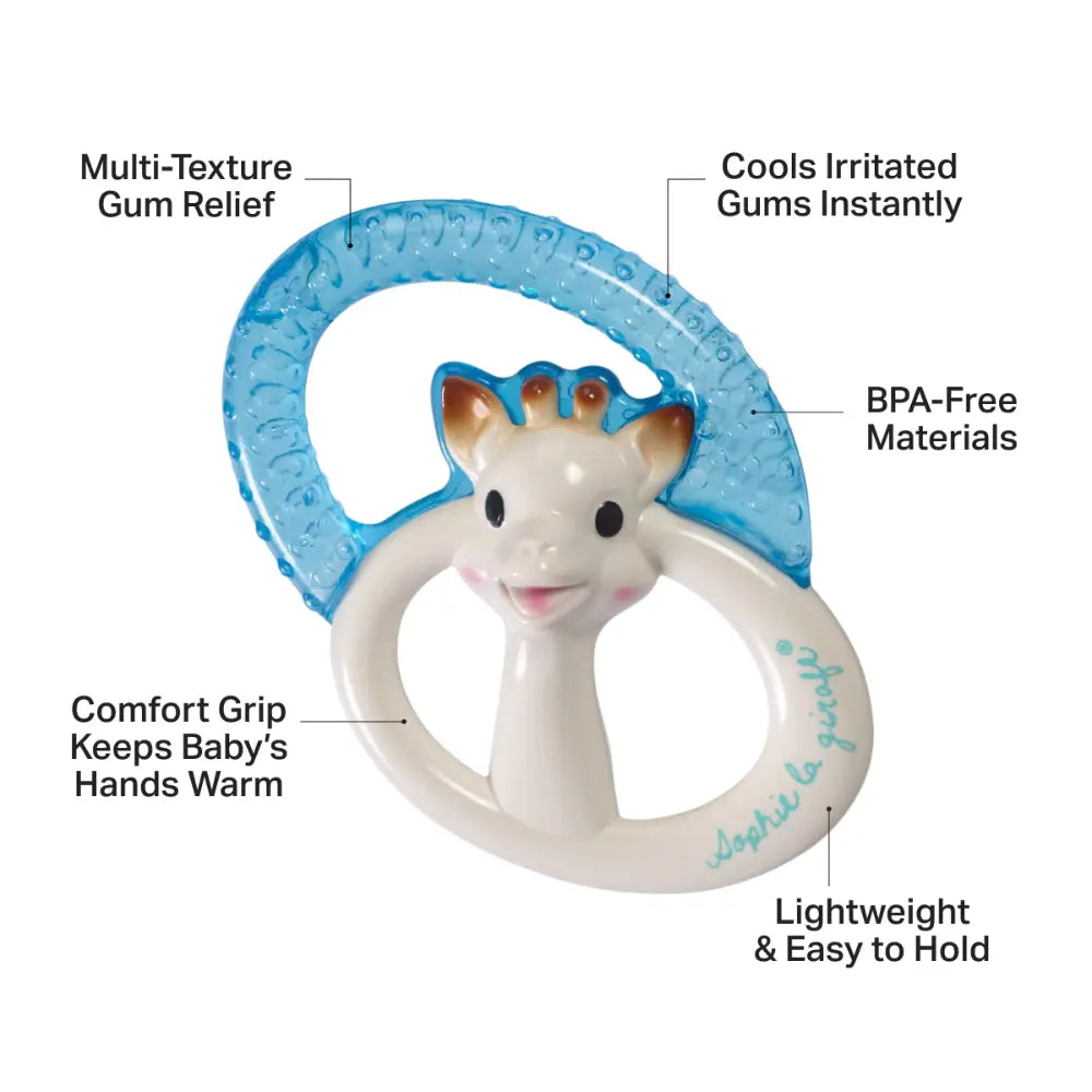Sophie la Girafe Cooling Teething Ring - Blue