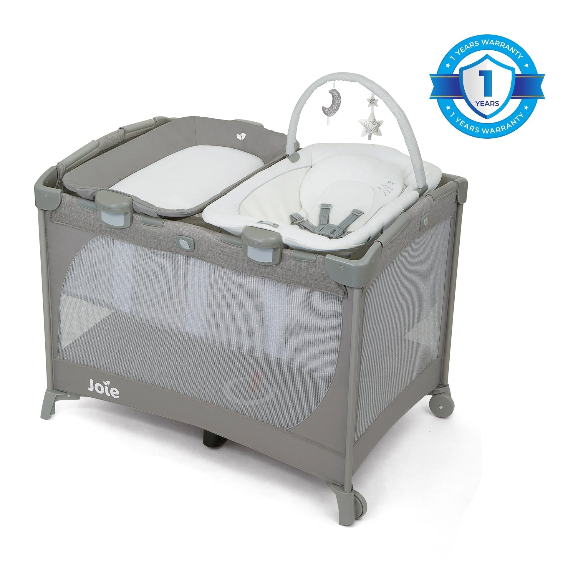 Joie Playard Commuter Change & Bounce Starry Night Birth to 15 kg