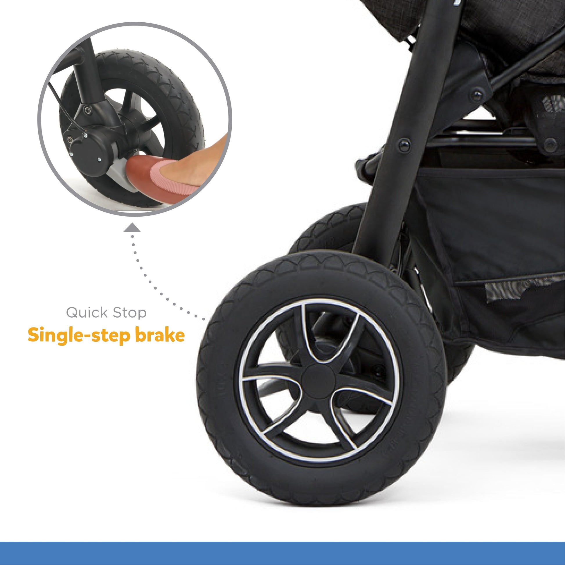 Joie Mytrax Flex Stroller-Birth to 48months (Pavement) - Open Box