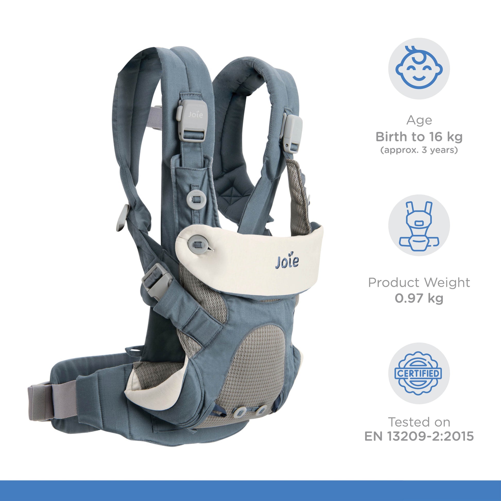 Joie Savvy Baby Carrier Birth to 48months