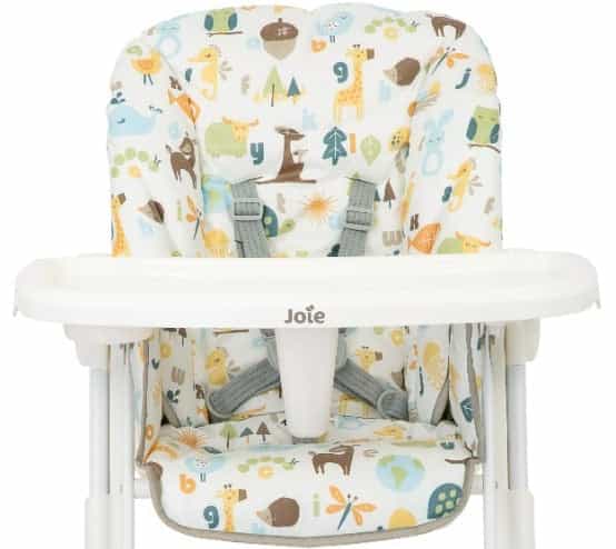 Joie Snacker 2in1 Alphabet Design Seat Fabric