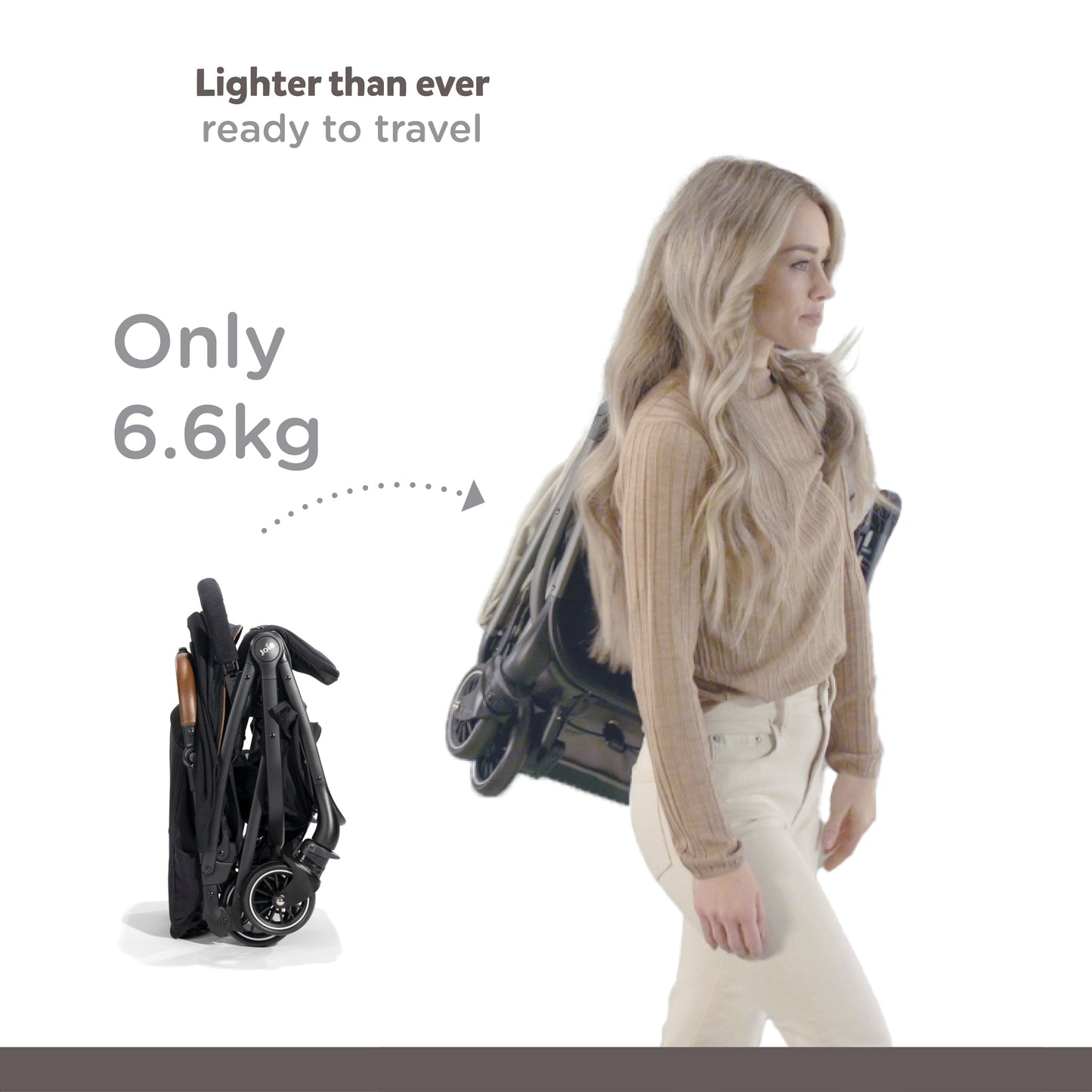 Joie Tourist Signature Stroller-Birth to 36 Months(Eclipse) || Distress Box - Distressed
