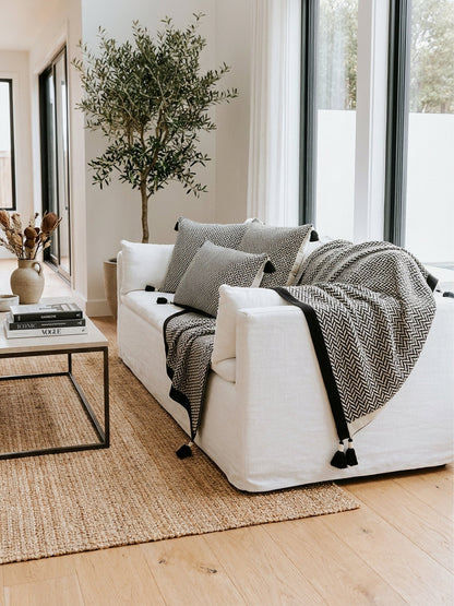 Malabar Baby Organic Knitted Throw Blanket - Personalize!