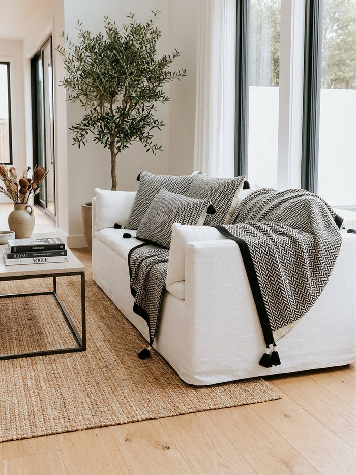 Malabar Baby Organic Knitted Throw Blanket - Personalize!