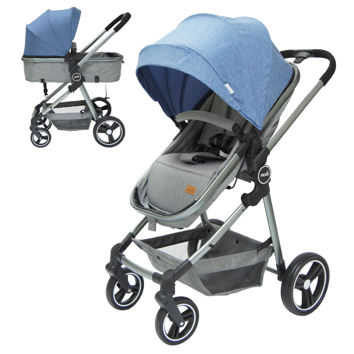 Moon Pro - 2in1 Stroller Birth to 15 kg