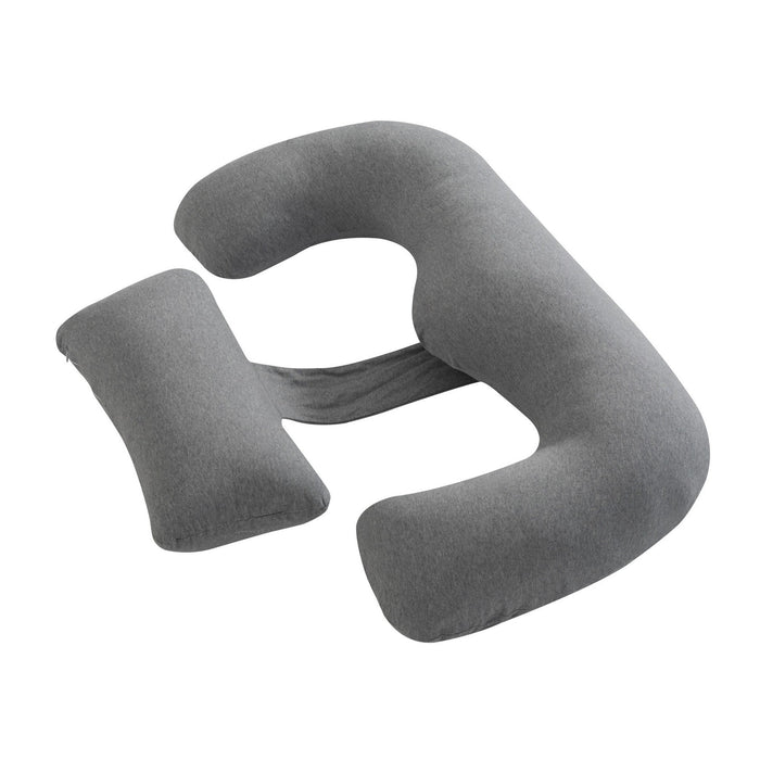 Moon Organic Multi Position Maternity Pillow with Detachable back support Maternity Accessories for Adult